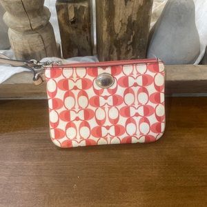 Coach wristlet wallet